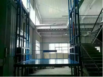 湖北加益加生物科技有限公司采購導軌式升降貨梯